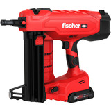 fischer Akku-Bolzenschubgerät FXC85 Set, XL-Boxx, Nagler rot/schwarz, 2x ProCORE 18V 4.0Ah, Ladegerät