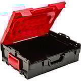 fischer L-BOXX FLB 136, leer, Werkzeugkiste rot/schwarz