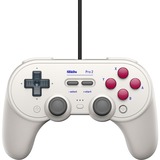 8BitDo Pro 2 Wired G Classic, Gamepad grau