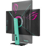 ASUS ROG Strix XG27ACMEG-G Hatsune Miku Edition, Gaming-Monitor 68.6 cm (27 Zoll), schwarz/türkis, QHD, Fast-IPS, HDMI, DP, 260Hz Panel