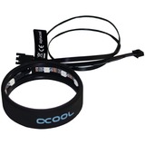 Alphacool Aurora LED Ring 60mm - Digital RGB, LED-Streifen schwarz