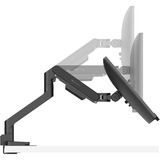 BenQ Ergo Arm BSH01, Monitorhalterung schwarz, für Displays bis 114,3 cm (45") 