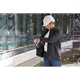 Bosch Heat+Jacket GHJ 12+18V Kit Größe 2XL, Arbeitskleidung schwarz, inkl. Ladeadapter GAA 12V-21, 1x 12-Volt-Akku