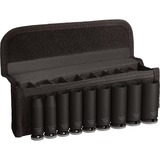 Bosch Professional PRO Impact Steckschlüsseleinsatz-Set 3/8", 9-teilig schwarz, tief