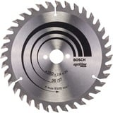 Bosch Professional PRO Wood Kreissägeblatt, Ø 160mm, 36Z Bohrung 20mm, für Handkreissägen