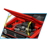 COBI Volkswagen Golf (1974-1983), Konstruktionsspielzeug Maßstab: 1:12