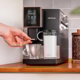 Cecotec Cremmaet Compactccino Connected Black Rose, Vollautomat schwarz/roségold, 1350 Watt, Wi-Fi