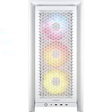 Corsair FRAME 4000D LCD RS ARGB, Tower-Gehäuse weiß, Tempered Glass, Touchscreen