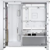 Corsair FRAME 4000D LCD RS ARGB, Tower-Gehäuse weiß, Tempered Glass, Touchscreen