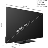 JVC LT-50VUQ3455, QLED-Fernseher 126 cm (50 Zoll), schwarz, UltraHD/4K, Tripple Tuner, Smart TV, TiVo Betriebssystem