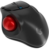 KeySonic KSM-6101RF-EGT, Trackball schwarz/rot