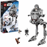 LEGO 75322 Star Wars AT-ST auf Hoth, Konstruktionsspielzeug mit Figuren von Chewbacca und Droide, Sammelspielzeug aus Das Imperium schlägt zurück