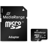 MediaRange 128 GB microSDXC, Speicherkarte schwarz, Class 10