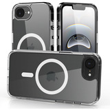Nevox StyleShell SHOCKFlex, Handyhülle transparent, iPhone 16e, kompatibel mit MagSafe