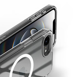 Nevox StyleShell SHOCKFlex, Handyhülle transparent, iPhone 16e, kompatibel mit MagSafe