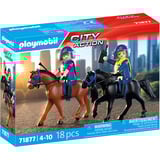 PLAYMOBIL 71877 City Action Polizeireiterstaffel, Konstruktionsspielzeug 