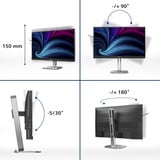 Philips 27B2U4601, LED-Monitor 68.5 cm (27 Zoll), dunkelgrau/silber, QHD, IPS, Adaptive-Sync, USB-Hub, USB-C, 120Hz Panel