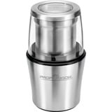 ProfiCook Elektrische Kaffeemühle / Schlagwerk PC-KSW 1021 N edelstahl, 200 Watt, auch für Gewürze, Nüsse