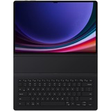 SAMSUNG Book Cover Keyboard Slim, Tablethülle schwarz, Samsung Galaxy Tab S9 Ultra