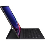 SAMSUNG Book Cover Keyboard Slim, Tablethülle schwarz, Samsung Galaxy Tab S9 Ultra