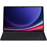 SAMSUNG Book Cover Keyboard Slim, Tablethülle schwarz, Samsung Galaxy Tab S9 Ultra