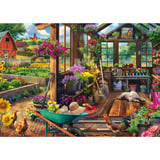 Schmidt Spiele Jeff Haynie: Gartenhaus, Puzzle 1000 Teile