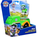 Spin Master Paw Patrol - Recycling-Truck mit Rocky Spielfigur, Spielfahrzeug 