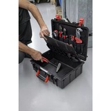 Wiha Werkzeugkoffer Basic L mechanic, Werkzeug-Set schwarz/rot, 36-teilig, mit Koffer