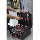 Wiha Werkzeugkoffer Basic L mechanic, Werkzeug-Set schwarz/rot, 36-teilig, mit Koffer