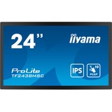 iiyama ProLite TF2438MSC-B1, LED-Monitor 60.5 cm (23.8 Zoll), schwarz, FullHD, Touchscreen, HDMI