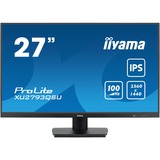iiyama ProLite XU2793QSU-B7, LED-Monitor 68.5 cm (27 Zoll), schwarz (matt), QHD, IPS, USB-Hub, 100Hz Panel