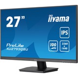 iiyama ProLite XU2793QSU-B7, LED-Monitor 68.5 cm (27 Zoll), schwarz (matt), QHD, IPS, USB-Hub, 100Hz Panel