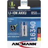 Ansmann Li-Ion Akku 16340 850mAh 