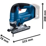 Bosch Professional Akku-Stichsäge GST 18V-125 B Professional solo, 18Volt blau/schwarz, ohne Akku und Ladegerät