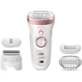 Braun Silk-épil 9 9-725 Deluxe Beauty Set, Epiliergerät weiß/rosé