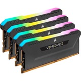 Corsair DIMM 128 GB DDR4-3200 Quad-Kit, Arbeitsspeicher schwarz, CMH128GX4M4E3200C16, Vengeance RGB PRO SL, XMP