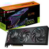 GIGABYTE GeForce RTX 5060 AORUS ELITE 8G, Grafikkarte DLSS 4, 3x DisplayPort, 1x HDMI 2.1