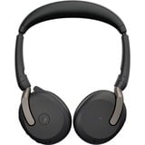 Jabra Evolve2 65 Flex Duo WLC, mit Ladepad, Headset schwarz, Stereo, Microsoft Teams, USB-C, Link380c