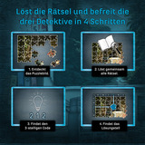 KOSMOS EXIT - Das Puzzle: Die drei ??? Toteninsel 500 Teile
