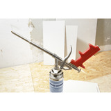 KWB PU-Bauschaumpistole , Sprühpistole silber/rot