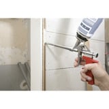 KWB PU-Bauschaumpistole , Sprühpistole silber/rot