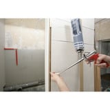 KWB PU-Bauschaumpistole , Sprühpistole silber/rot