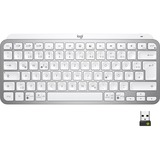 Logitech MX Keys Mini for Business, Tastatur hellgrau, DE-Layout