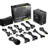 MSI MSI MAG A1000GL PCIE5, PC-Netzteil schwarz, 1000 Watt