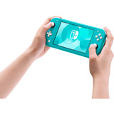 Nintendo Switch Lite + Tomodachi Life: Wo Träume wahr werden, Spielkonsole türkis
