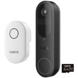 Reolink D340B + Chime + 64GB SD, Türklingel 