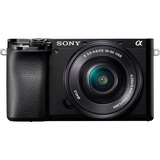 Sony Sony Alpha 6100 Kit 16-50mm + 55-210mm, Digitalkamera graphit, inkl. 2 Objektiven (16-50 mm + 55-210mm)