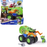 Spin Master Paw Patrol Rescue Wheels -  Rockys Recycling Monstertruck mit Geschoss-Abwurf und Rocky Hundefigur, Spielfahrzeug 