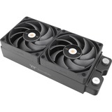 Thermaltake TOUGHFAN 12 Pro High Static Pressure PC Cooling Fan 120x120x25, Gehäuselüfter schwarz, 2 Fans Pack