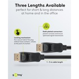 goobay Verbindungskabel DisplayPort 1.4 Stecker > DisplayPort Stecker schwarz, 3 Meter, 8K